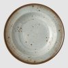 Assiette creuse ronde – Style  rustique (Ø25 cm)