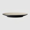 Assiette plate ronde en mélamine