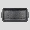 Plateau rectangulaire à poignées