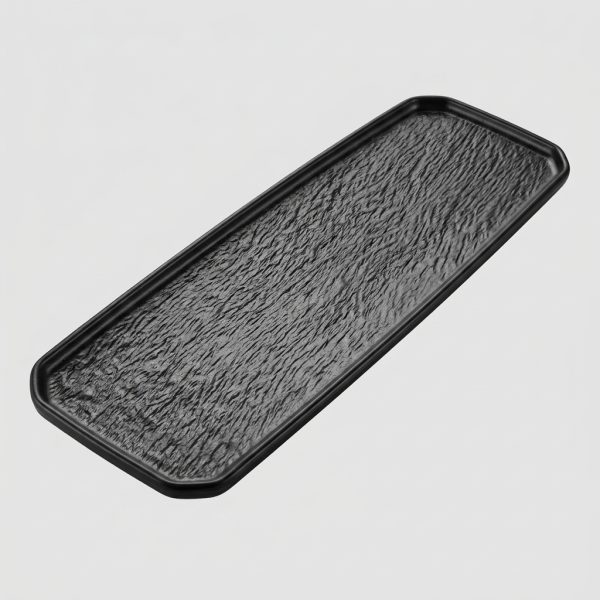 Plate_product_photograph_202608071310 Plateau rectangulaire coins arrondis