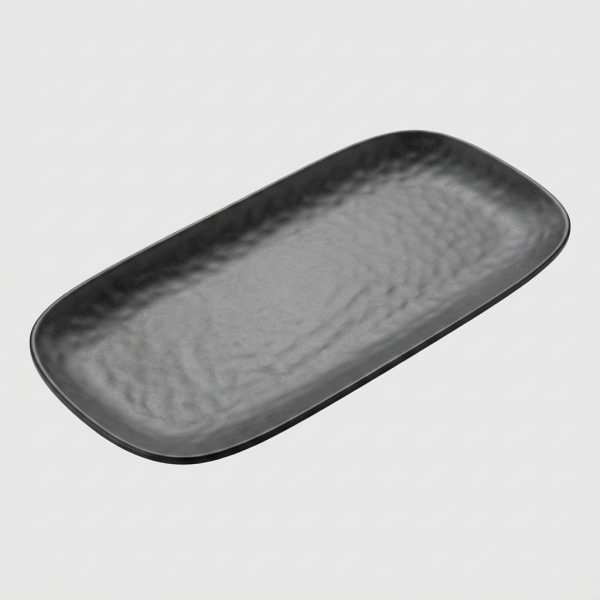 Plate_product_photograph_on_grey_202608071323 Plateau rectangulaire fin rebord