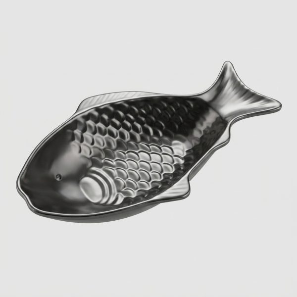 Plat en forme de poisson