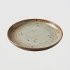 Assiette creuse émaillée rustique (Ø18.5 cm)