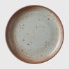 Assiette creuse émaillée rustique (Ø18.5 cm)