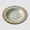Assiette creuse ronde – Style  rustique (Ø25 cm)