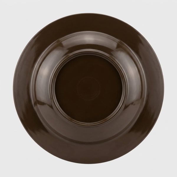 Assiette creuse ronde – Style  rustique (Ø25 cm)